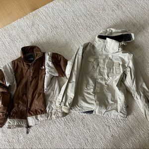 The North Face ski jacket with detachable liner